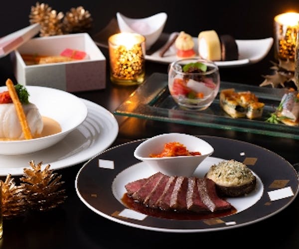 クリスマス ランチ 花むさし 旬香 ホテルメトロポリタン Okaimonoモール レストラン