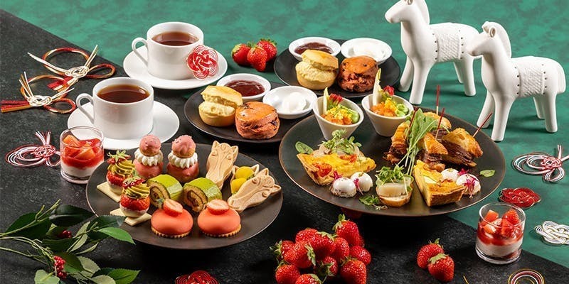 ストロベリー＆宇治抹茶 ニューイヤー アフタヌーンティー（1月）