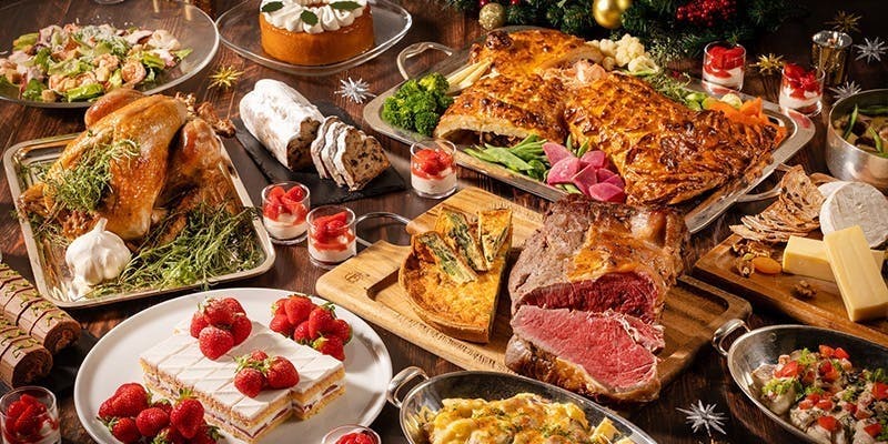 【ホリデーランチビュッフェ】優雅なブランチ＋フリーフロー付き