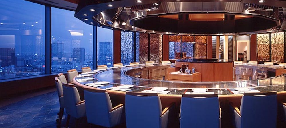 ディナー 嘉門 かもん 帝国ホテル 大阪 桜ノ宮 鉄板焼 一休 Comレストラン