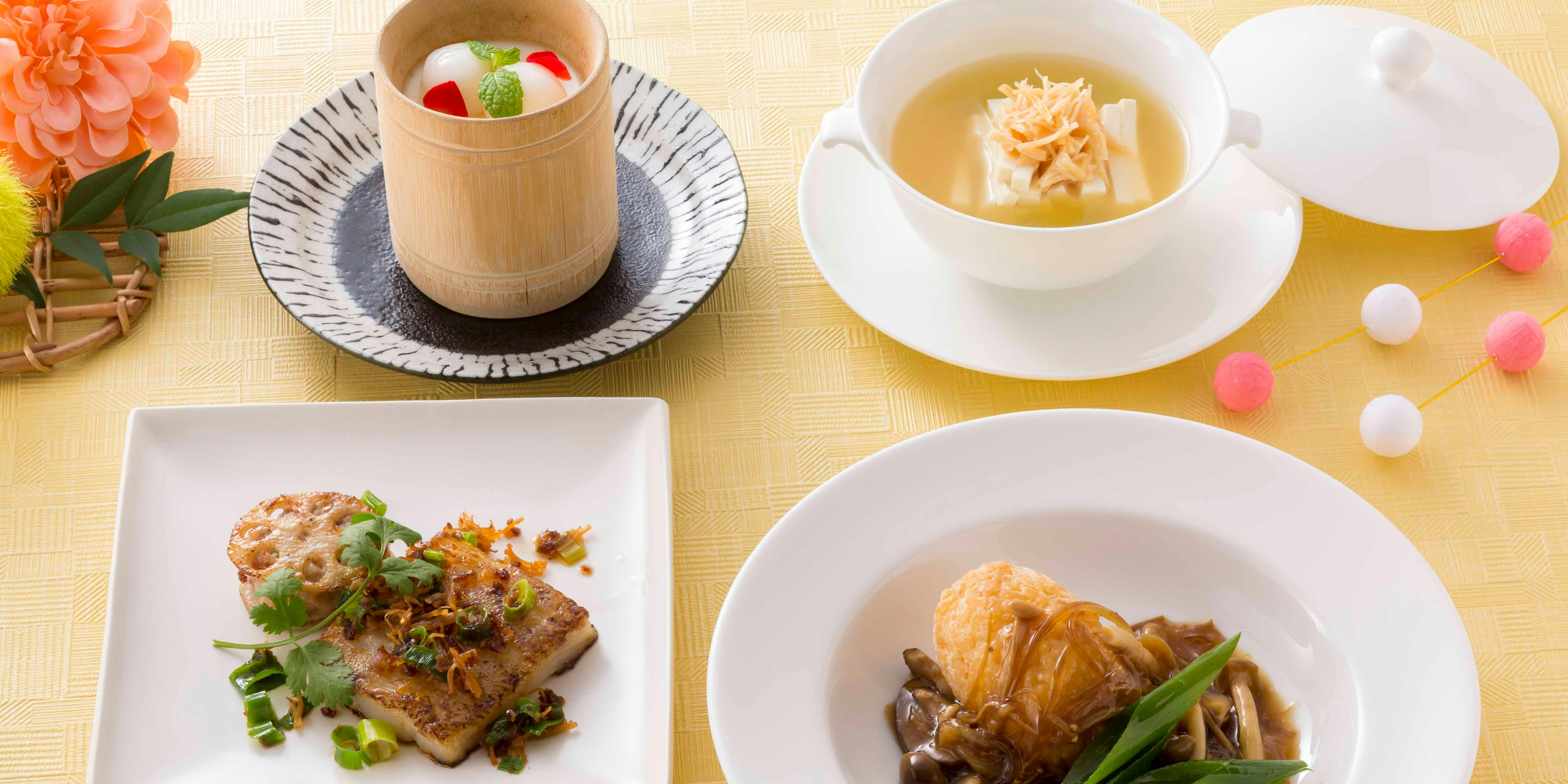 聚景園／神戸ポートピアホテル 【飲茶食べ放題付 聚景園ランチセット