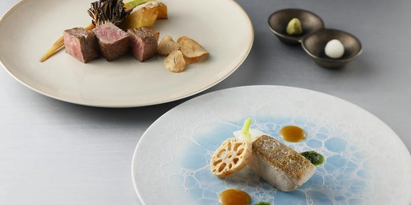 【おすすめランチ】魚介、国産牛ステーキ、デザート等 全7品 1月（1月ランチ）