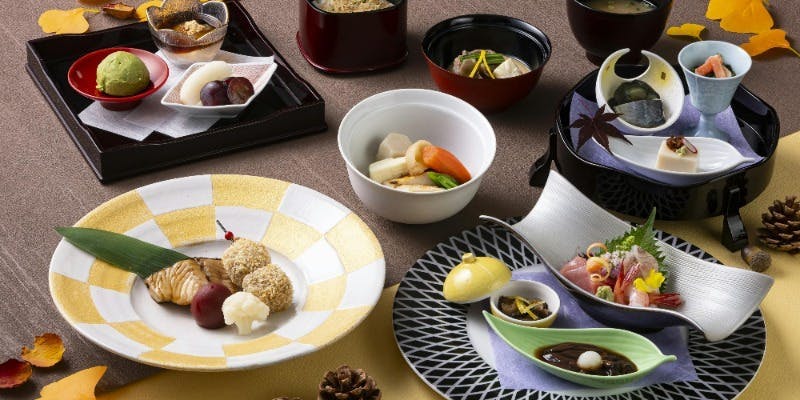 【清水会席】季節の食材を使用したおすすめ会席＋フリーフロー付き（2時間制）