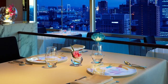 ディナー ブリーズ ヴェール ザ プリンス パークタワー東京 33f 西洋料理 一休 Comレストラン
