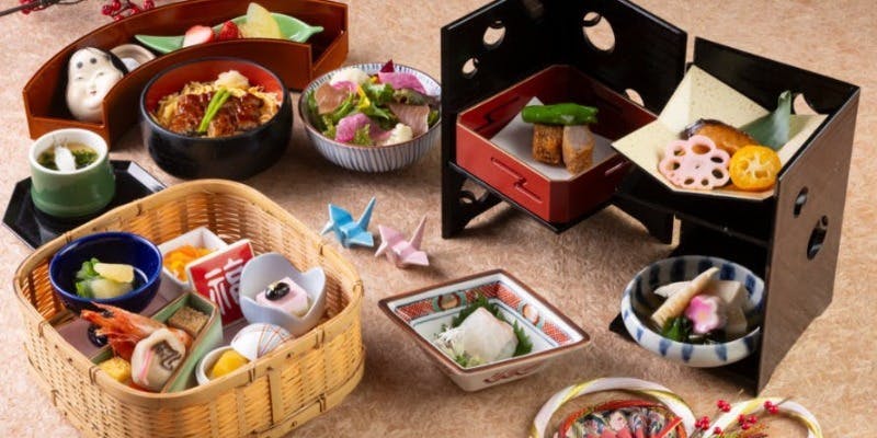 開運花籠点心＋選べる1ドリンク