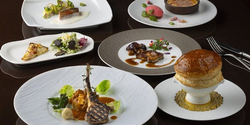 フランス産高級食材で織りなす冬の特別コース　 全6皿（12/1～2/28）