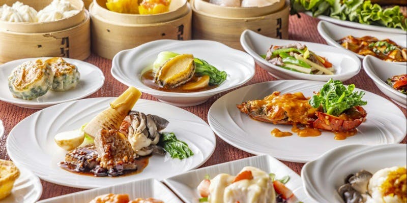 オーダービュッフェ  「チャイニーズジャーニー」＋ワイン・鳳凰美田果実酒含む2時間飲み放題（事前予約）