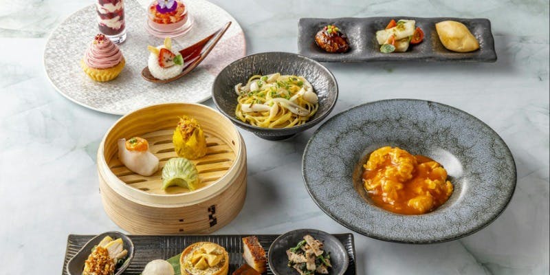 選べる点心「シーズナルディムサム」（6名以上オリジナルモクテル付き）