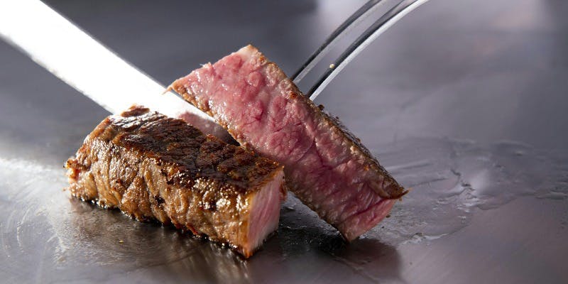 正月ランチ鷹・国産牛フィレステーキや真鯛と帆立貝柱の鉄板焼（1/1～1/4）