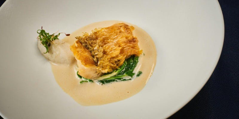 年末年始ランチ【ボヌール】ホタテ貝の前菜、魚のメインディッシュなど全5品