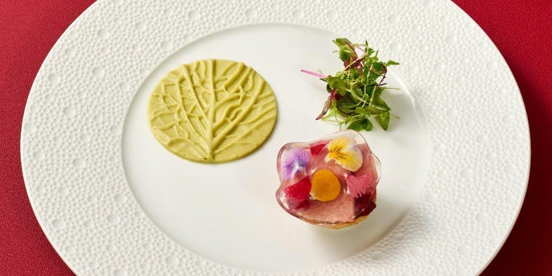 年末年始ディナー【アルモニー】マグロの前菜、魚料理、牛フィレ肉のグリルなど全6品