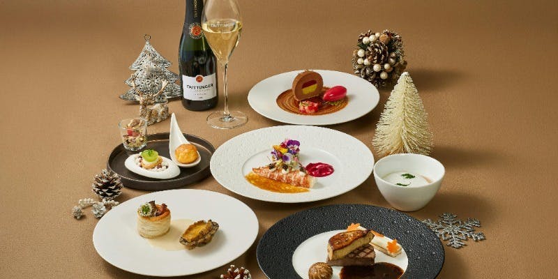 【Xmas2025】オマール海老、鮑、黒毛和牛など全6品～クリスマスディナー～