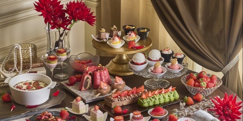 【アフタヌーンブッフェ】サロン デュ ストロベリー（平日）