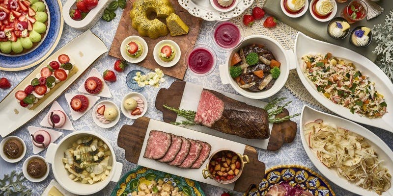 【ランチブッフェ / ドリンクフリーフロー付】ウィンターストロベリー（平日 12/26～3/11）