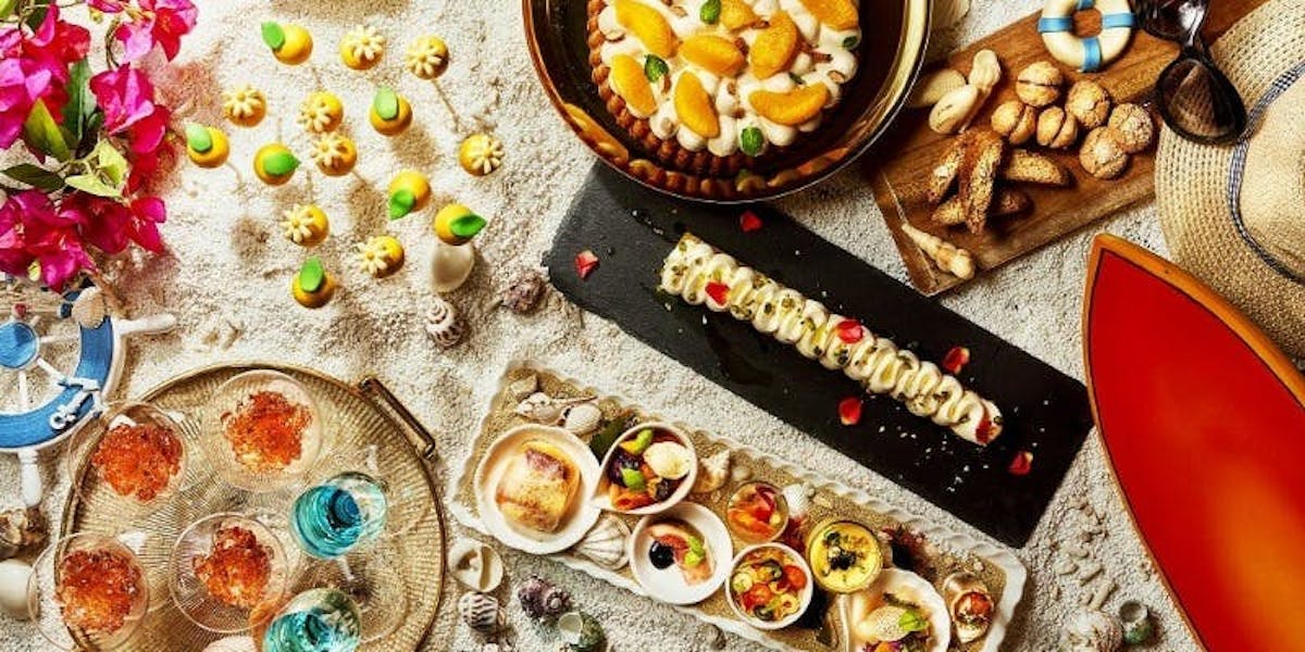 ザ・リッツ・カールトン大阪の2023年夏のスイーツビュッフェ アフタヌーンブッフェ サマーバカンス