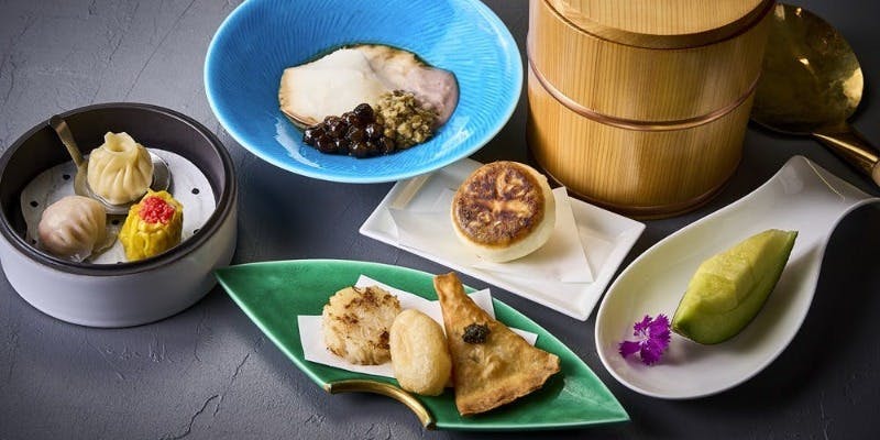 【プレミアム点心ランチ】香桃 点心コレクション、海鮮の炒飯など（土日祝＆12/1～12/19）