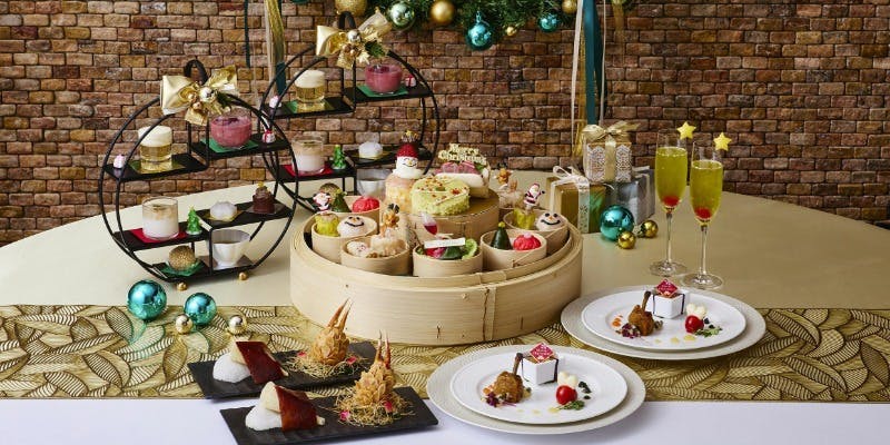 【Xmas2025】チャイニーズクリスマスハイティー＋クリスマスカクテル付き・お得な15％OFF！