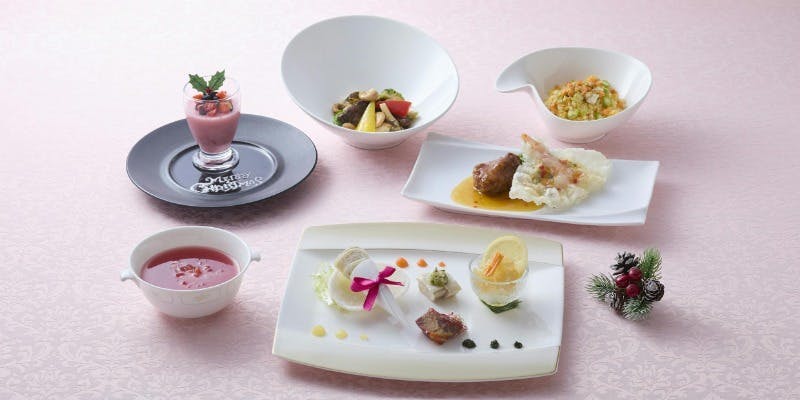 【Xmas2025】クリスマスランチコース＋中国茶1杯付き