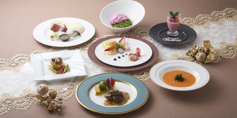 【Xmas2025】クリスマスディナーコース＋乾杯シャンパン付き