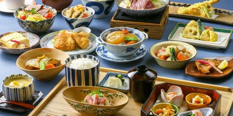 【平日限定】オーダーブッフェ和食ランチ「尼の四季御膳」