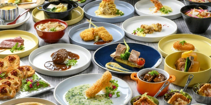 【オーダー＆ハーフブッフェ】12,1,2月ディナーブッフェ