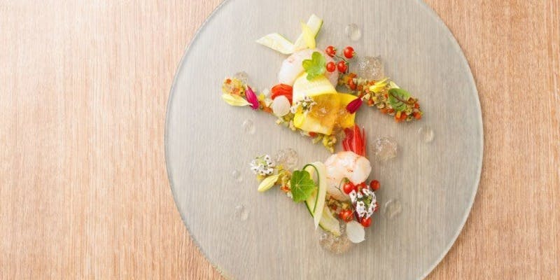 【年末年始特別ディナーA】蟹、祝鯛、国産牛フィレ肉などフレンチフルコース　全6品