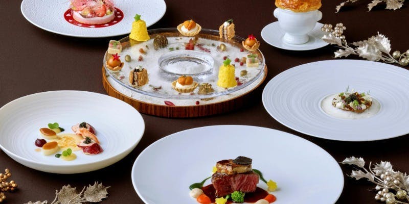 【Xmas2025 / アンジュ】オマールブルー、“米沢牛”フィレ肉など至福の全9品（12/20～12/25）
