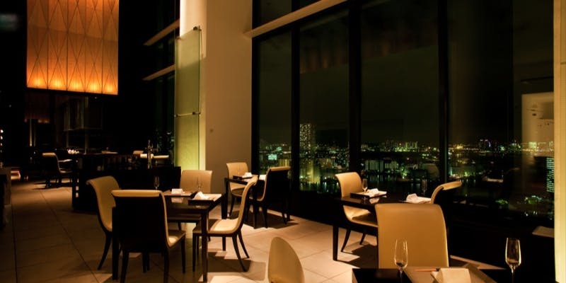 【窓側席確約】東京湾の美しい夜景とともに（「季翔コース」全8品）