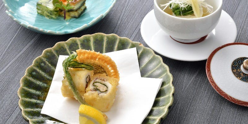 【椿】黒毛和牛フィレ肉や、握り寿司を堪能