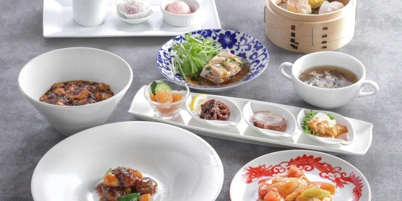 【豊楽】牛肉炒めや麻婆豆腐、デザートなど＋コーヒー 全9品