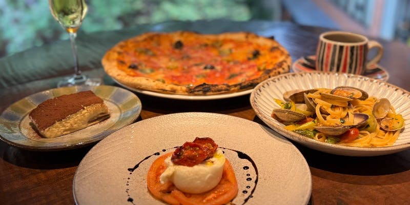 【プランツォ ダ セッテ】ブラータカプレーゼや選べるパスタまたはピッツァなど