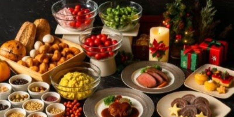 【Xmasグリル＆サラダバー】選べるメイン＆フリーソフトドリンク（予約時メニュー選択　12/19～25限定）