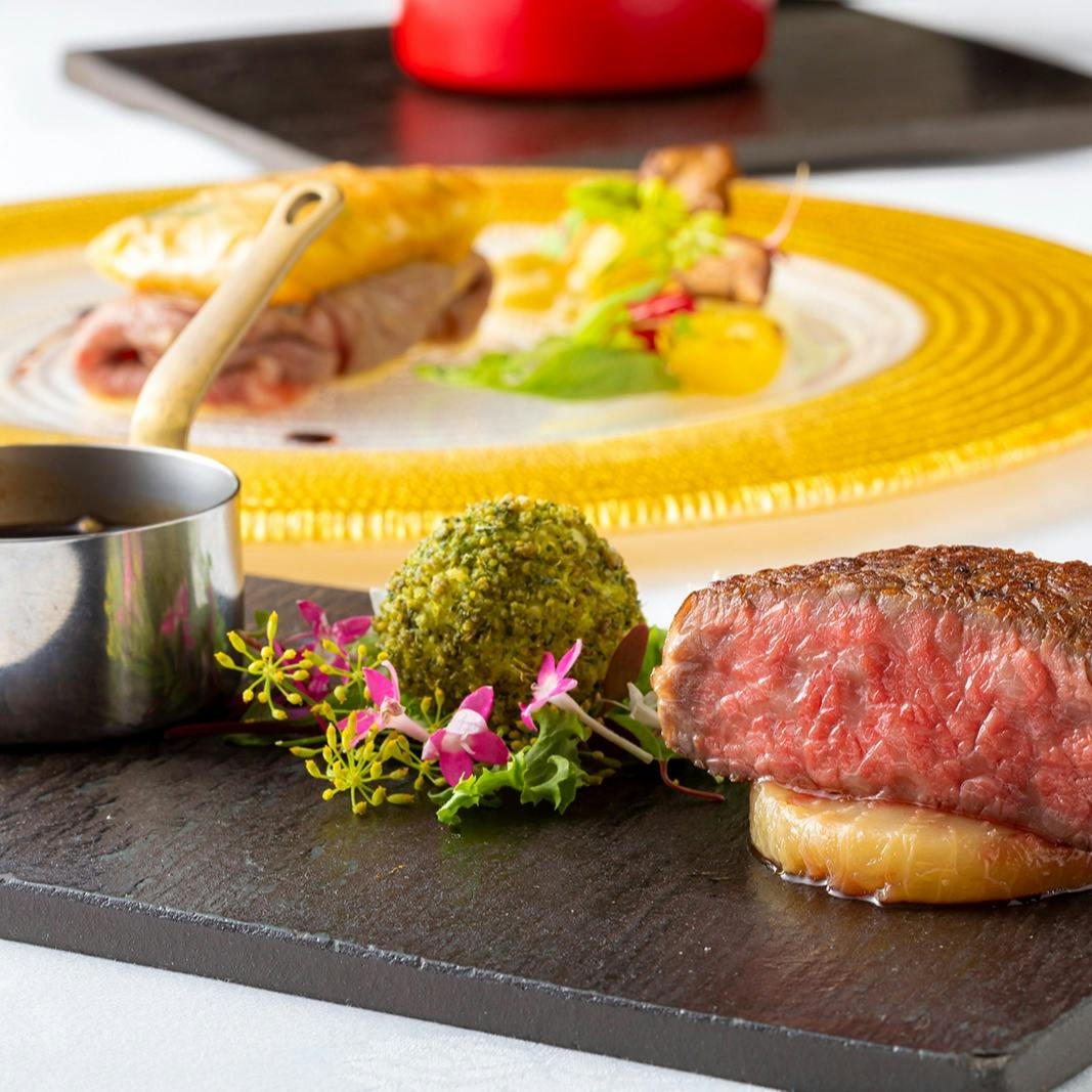 コンチェルト 神戸牛コース 前菜 神戸牛のグリエ デザートなど ナイトクルーズ ディナー プラン メニュー 一休 Comレストラン