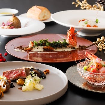 クリスマス ランチ リストランテ ブルーノ デル ヴィーノ ホテルトラスティ心斎橋 Okaimonoモール レストラン