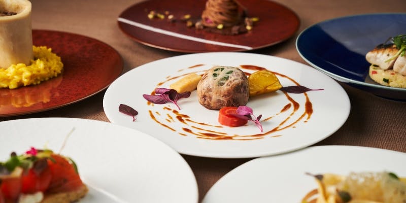 【顔合わせランチ】銀座の上質空間で味わうシェフ渾身のイタリアンフルコース全7品＋1ドリンク（個室確約）