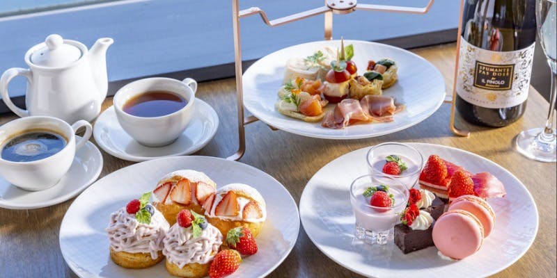 イルピノーロ スカイテラス 【アフタヌーンティー】季節を堪能する3段