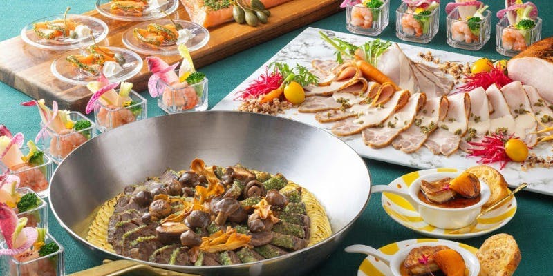 【ディナーブッフェ】クリスマスブッフェ（120分制【平日】（12/1～12/19・12/21～12/22））