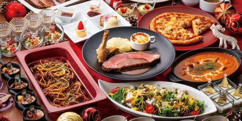 【Xmas2025】ホテル高層階で楽しむクリスマスランチ＋ドリンクバー（12/20・21・24・25限定）