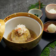 蕎麦がき揚げ出汁