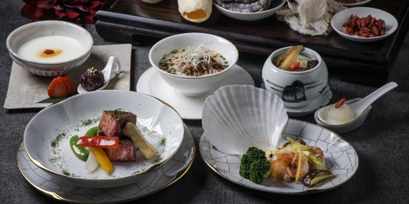 THE 龍天門コース＋乾杯グラスシャンパン付き