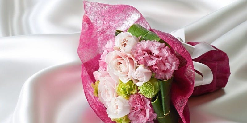 期間限定【BOUQUET ブーケ】コース全5品　花束・ワンドリンク付き