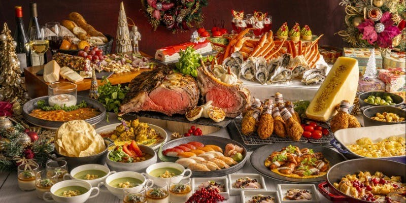 【Xmas2025 12/19～12/25】クリスマスディナービュッフェ