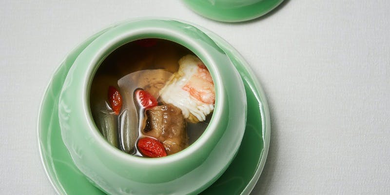 【オーキッド 7品＋デザート】 「佛跳牆」を含んだおすすめのランチコース