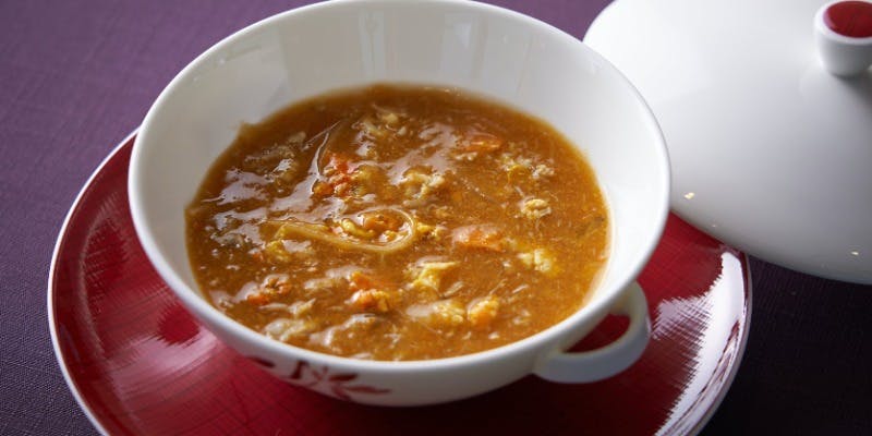 【フェスティブ｜オーキッド 7品＋選べるデザート】「広東式上湯茶碗蒸し」含むランチコース