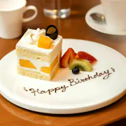 Seasonal fruits shortcake