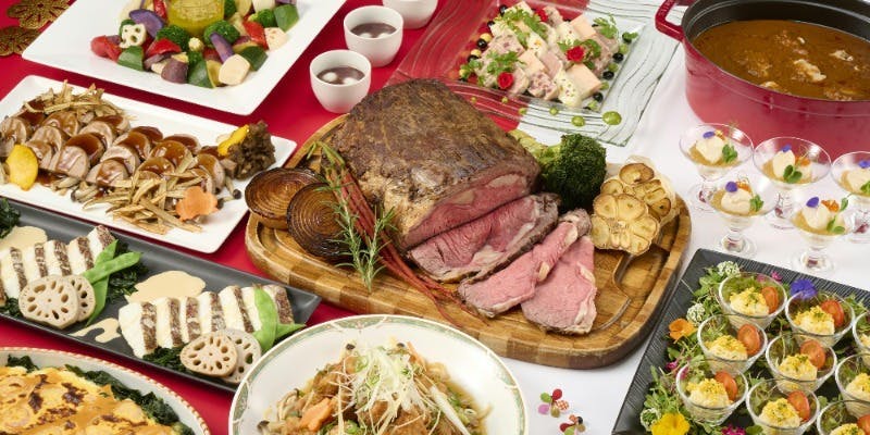 ワンドリンク付【お正月ディナーバイキング】ご家族・ご友人との新年のお祝いに