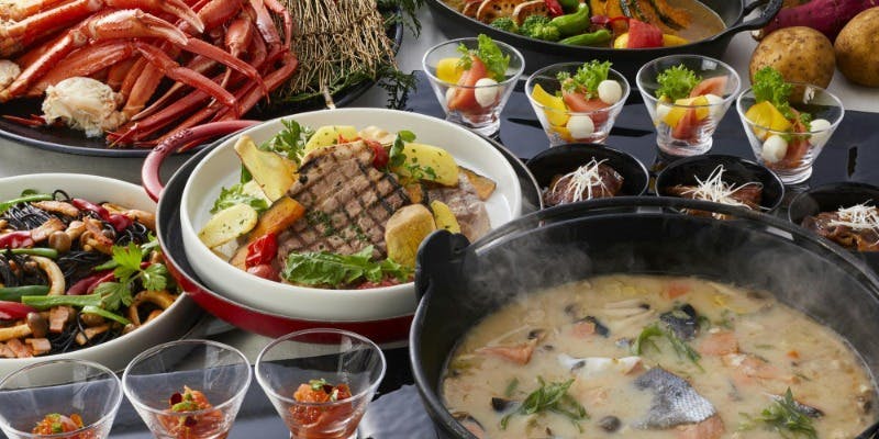 【土日祝ディナー】北海道フェア　12/1～12/30