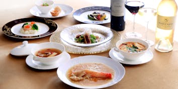 【美肌 コース】栄養バランスの良い美肌効果のある食材をふんだんに使用した 全7品 - 重慶飯店 麻布賓館