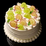 グレープショートケーキ