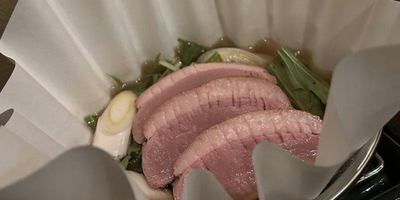 【主菜が選べる～九谷五彩】あいち鴨はりはり鍋